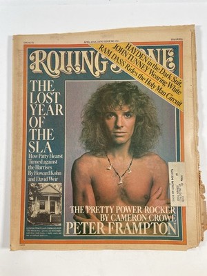 Rolling Stone April 22, 1976 #211 Peter Frampton, Cameron Crowe, Ram Dass