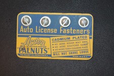 Vintage License Attachments Antique Car Truck Chevy Ford Hot Rod Gm Pontiac Olds