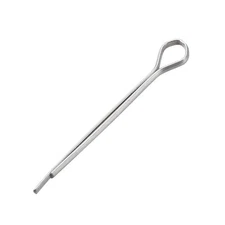 Split Cotter Pin 1/16 inch x 63/64 inch Carbon Steel 2-Prongs Silver 150Pcs