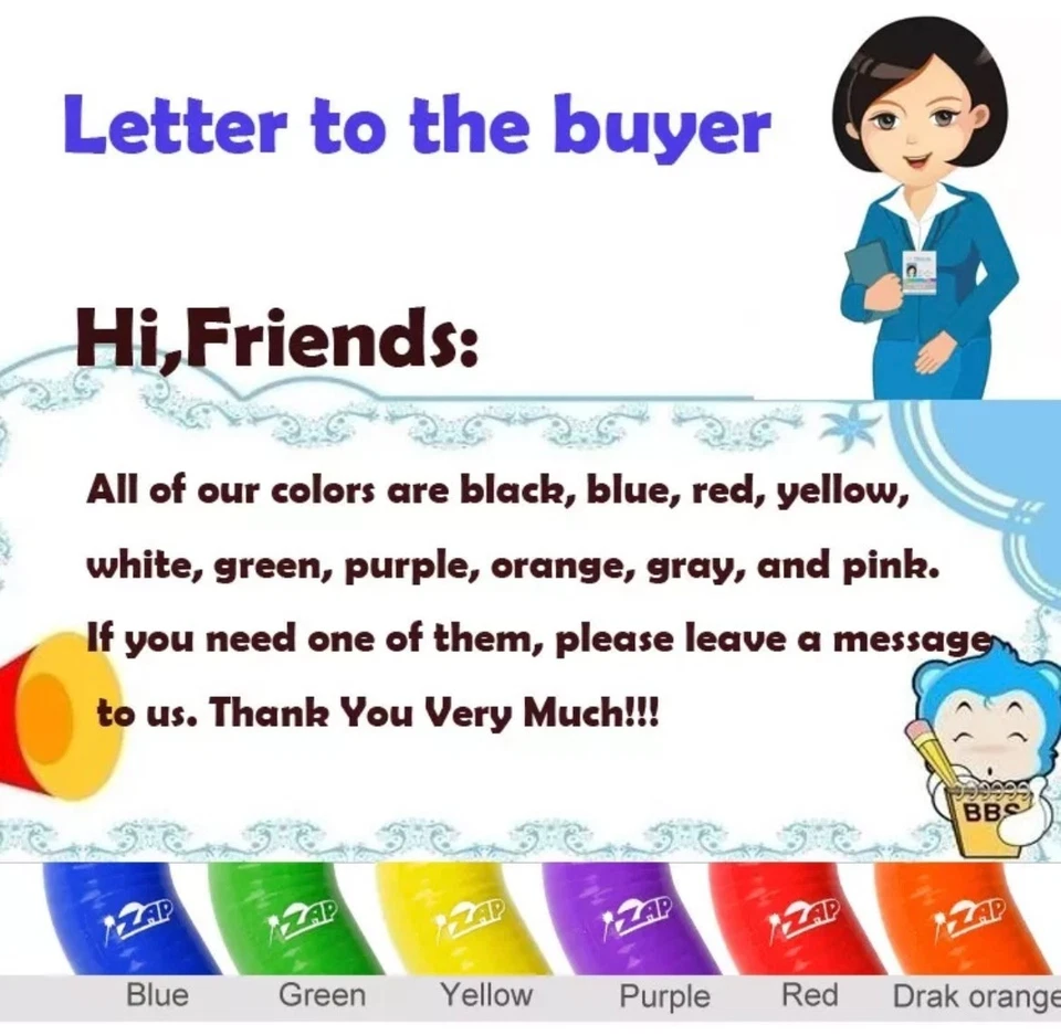 FORD FOCUS MK2 RS 2.5 ST225 BLACK COOLANT HOSE RADIATOR SILICONE KIT 2005-2011 - Image 4 of 4