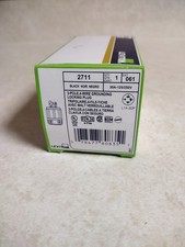 Leviton 2711 3 Pole 4 Wire Grounding Locking Plug 30A 125/250V L14-30P Black