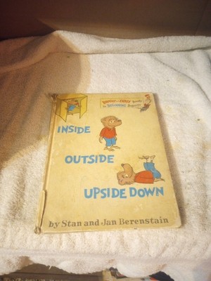 Inside Outside Upside Down First Edition 1968 Hardcover Vintage