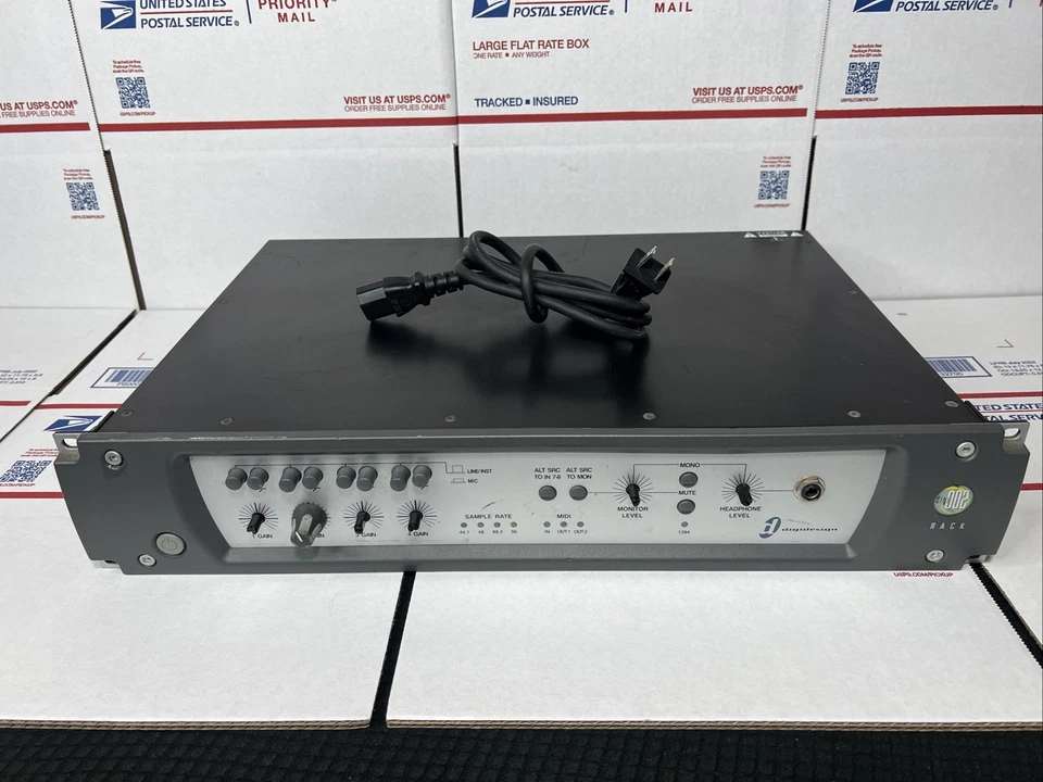 Digidesign Digi 002 Rack Digital Recording Interface - * Missing Knobs -WARRANTY - Image 2 of 4