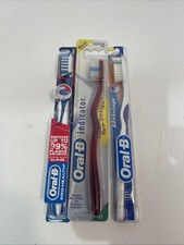 Lot Of 3 Oral B Toothbrush 2 Soft 1 Regular Different Designs