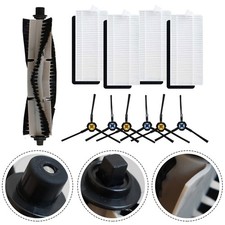 Vacuum Cleaner Side Brushes and Filters Compatible with For ILIFE A20 T20S