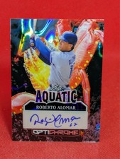 2025 Leaf Optichrome Roberto Alomar Aquatic Auto Autograph #AA-RA1 ****1/1****