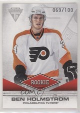 2011 Panini Titanium Rookie Draft Position Number 69/100 Ben Holmstrom #181 n1u