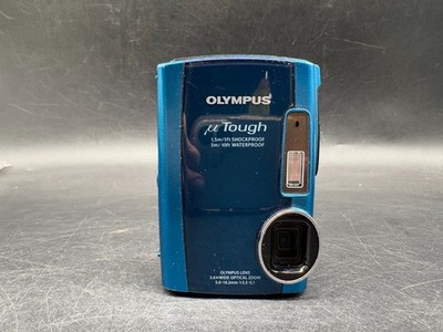 Olympus MJU tough 3000 Unterwasserkamera Digitalkamera Blau Kompakt Geprüft Y2K