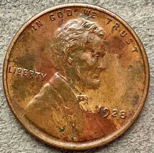1928p  Lincoln Wheat Cent - [XF EF] Extremely Fine - High Grade Details ~ B431