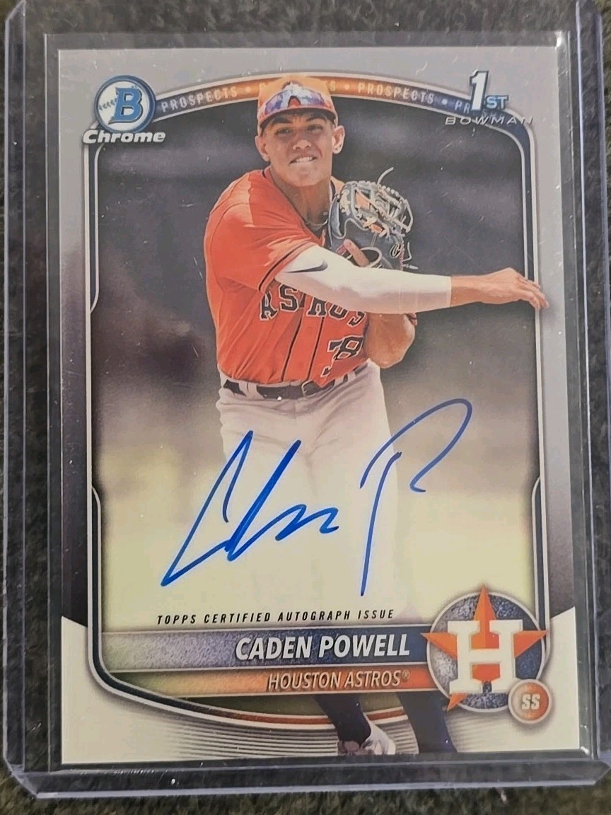 2025 Bowman Chrome - Prospect Autographs Caden Powell #CPA-CPO