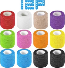Self Adherent Cohesive Bandas X 5 Yards Elastic Self Adherent Tape,