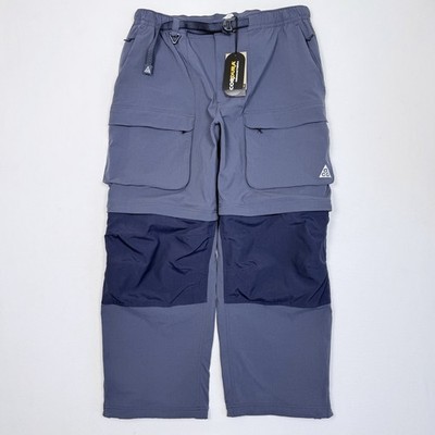 Nike ACG Smith Summit Convertible Pants Mens XL Cordura Cargo Blue HV0591-437