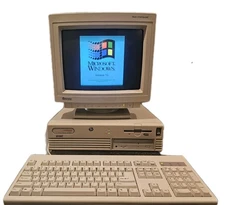 Compaq ProLinea 4/33 Complete System - Fully Refurbished! (See Details)