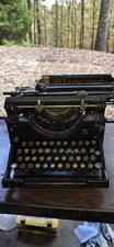 Antique Vintage 1920s UNDERWOOD TYPEWRITER NO. 5 NEEDS SOME GREASE TO LOOSEN UP thumbnail