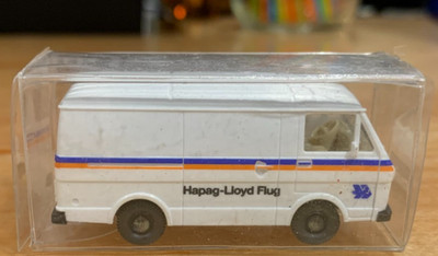 Rare Promotional Wiking HO 1/87 Hapag-Lloyd Flug Flight VW Volkswagen T3 Van NIP
