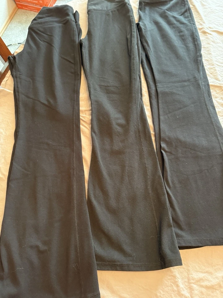 3 Pares Old Navy Active Powerchill High Rise Flare Go Drive Grande 10-12 Niñas Foto 2 de 3