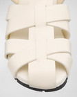 100%AUTH NEW MEN BOTTEGA VENETA DADDYS ALFIE WHITE FISHERMAN SANDALS EU 46/US 13 — photo 3