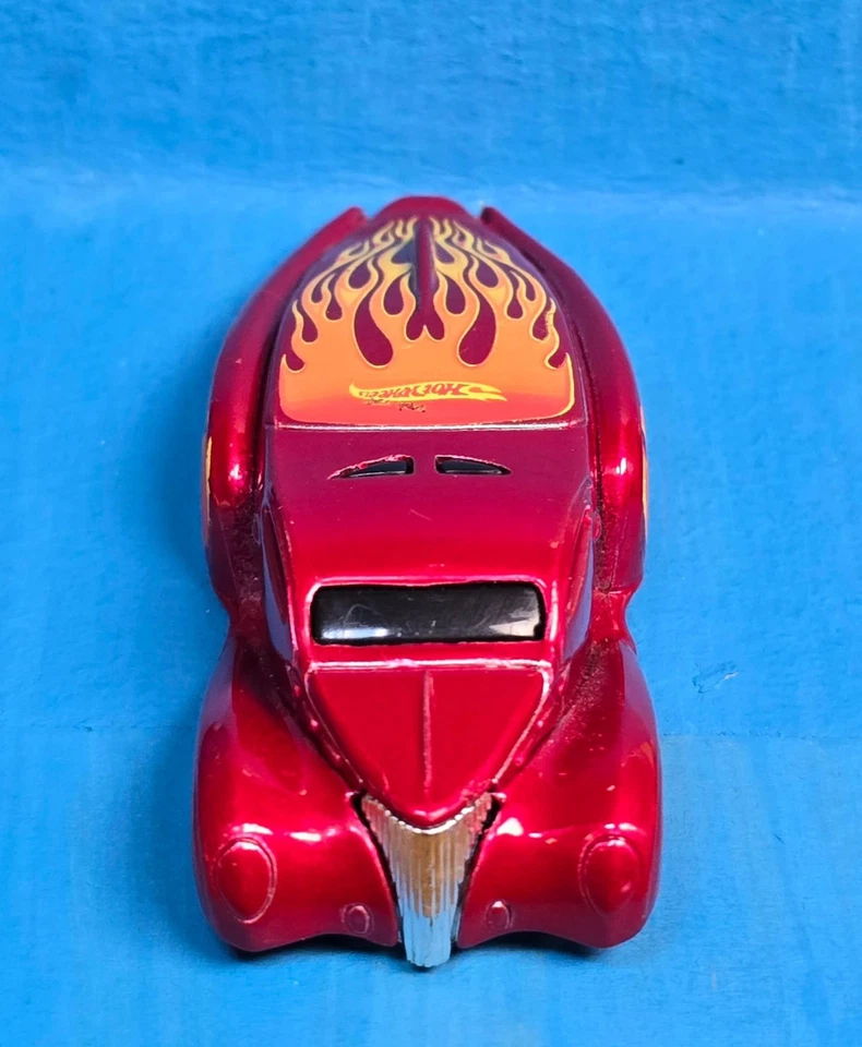 2003 Hot Wheels красный OOZ купе 002 литой автомобиль 02 - Изображение 3 из 4