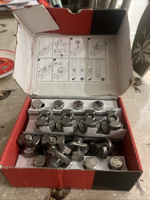 Hilti MQN-R Kanalverbinder A4 Edelstahl 25er Box 