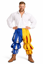 Renaissance Pants, Landsknecht Pants for men, Medieval Fairy Pants.