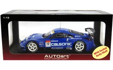 1/18 Scale Diecast Nissan Fairlady Z Super GT 2005 Calsonic Impul Z Blue