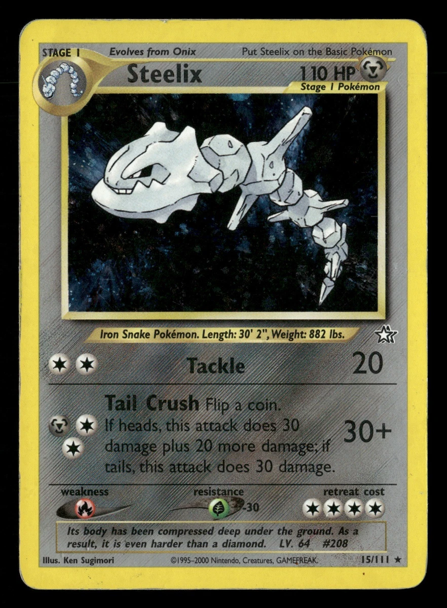 Steelix Pokémon TCG Cards for sale | eBay