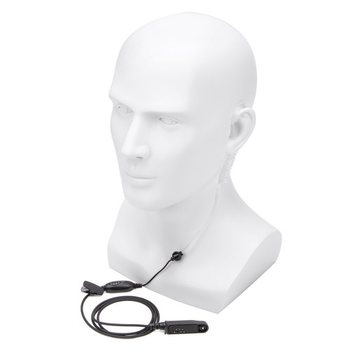 For BAOFENG UV-9R Plus Waterproof Walkie Talkie Covert Air Acoustic Tube Headset - Zdjęcie 3 z 3