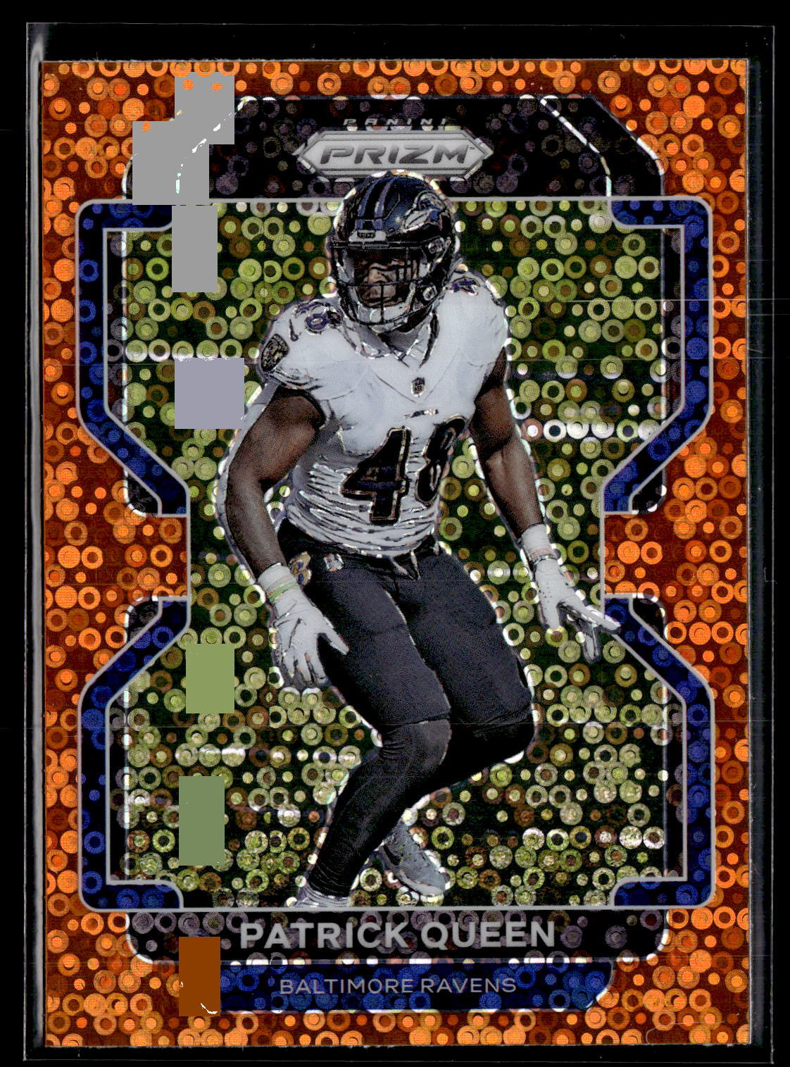 2021 Panini Prizm #285 Patrick Queen Disco NRMT or Better