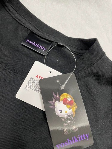 X japan YOSHIKI x Sanrio Hello Kitty collaboration yoshikitty long T-shirt 2024 - Picture 5 of 9