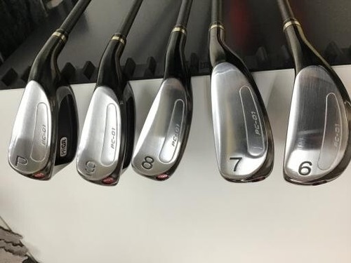 PRGR egg POWER CAVITY Iron set 6-P 5pcs egg original carbon/M37 #AB10081 - Picture 4 of 5