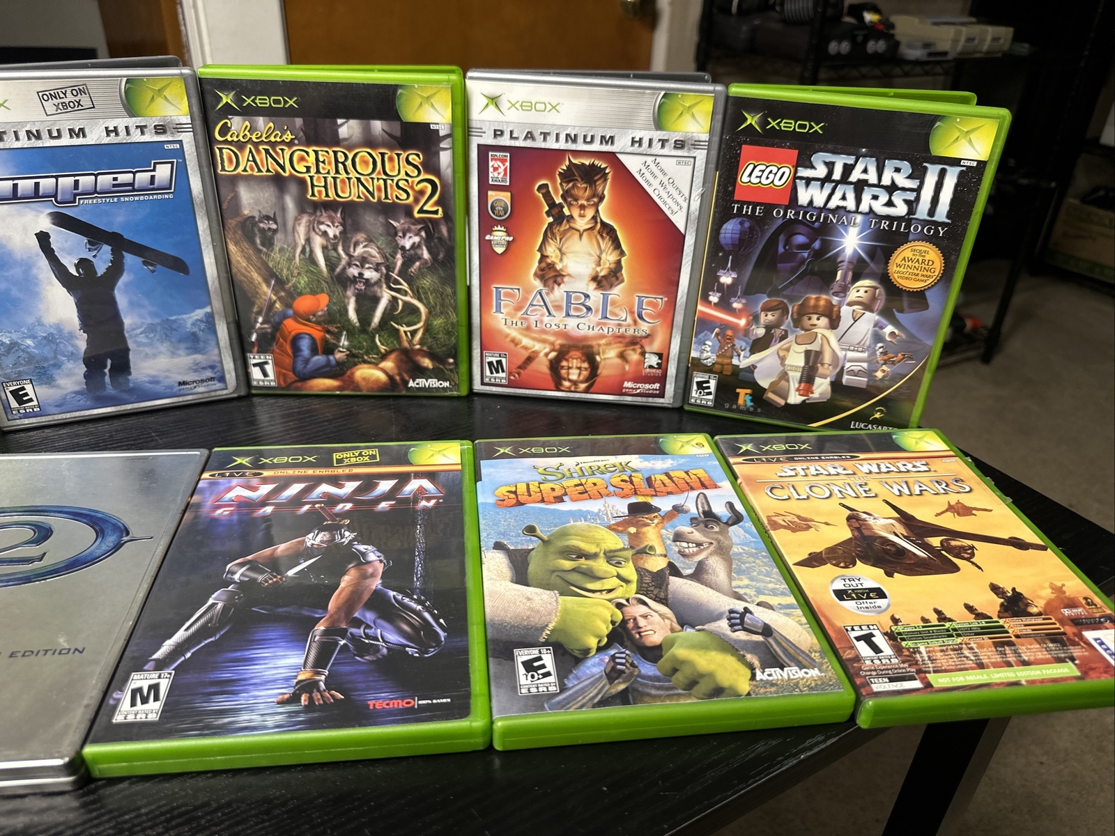 Lot of 10 Original OG Xbox Games Pricecharting Value Over 80! Free