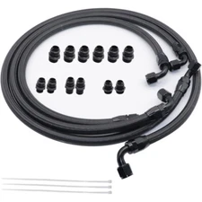 Heavy Duty Allison Transmission Cooler Lines For 01-05 GM 6.6 LB7 LLY Duramax