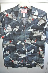 RJC Mens XL The Great Aircraft of World War 2 on Black/Nice
