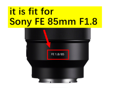 NEW Sony FE 85mm F1.8 SEL85F18 Front Lens 1st Optics Element