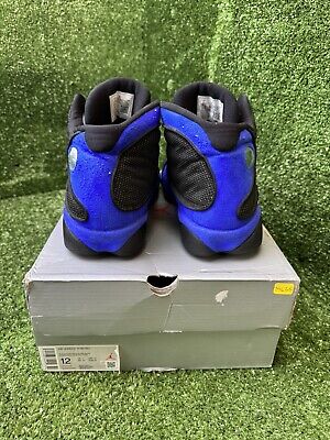 Nike Air Jordan 13 Retro Black Hyper Royal Size 12 414571 Nike Air Jordan 13 Retro Black Hyper Royal Size 12 414571