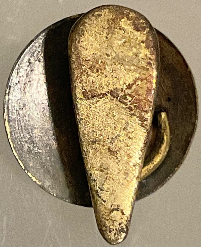 CROCE ROSSA ITALIANA DISTINTIVO DI PROPAGANDA 1a GUERRA MONDIALE 1915.1918 - Immagine 4 di 4