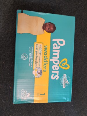 Pampers Swaddlers Baby Diapers Size (8-14 lb), 96 Count