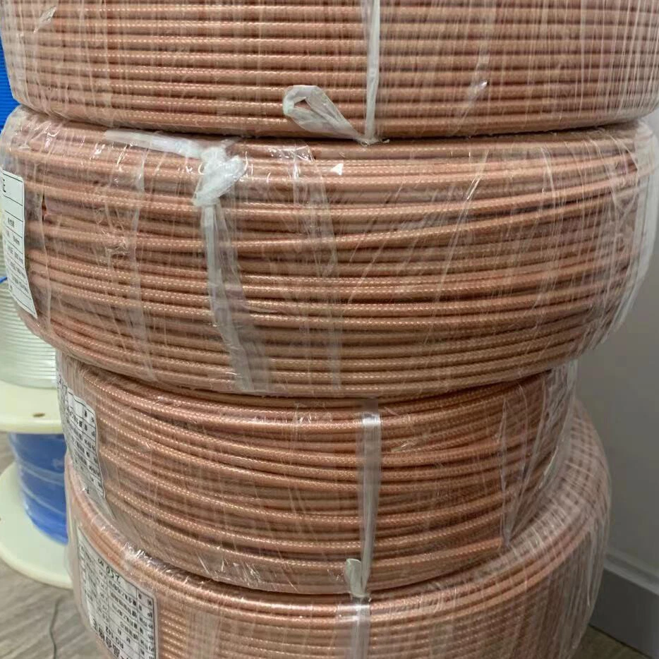 RG400 RG-400 M17/128 lot Double Shield 19 coax Coaxial Wire RF Cable 12.4GHz - Image 3 of 4