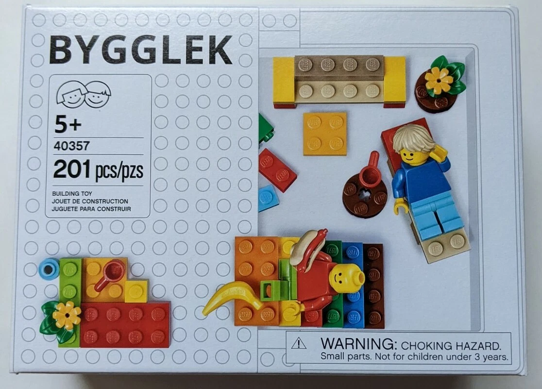 LEGO 40357 BYGGLEK IKEA Exclusive Brand New Sealed 201 Pieces