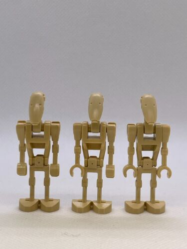 Lego Star Wars Battle Droid Tan sw0001b, sw0001c, sw0001d, 7678 - Picture 1 of 4