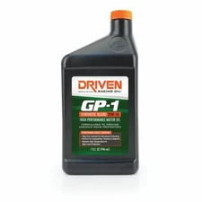 Driven Racing GP-1 20W-50 Synthetic Blend High Performance Motor Oil 19506 6 Qts