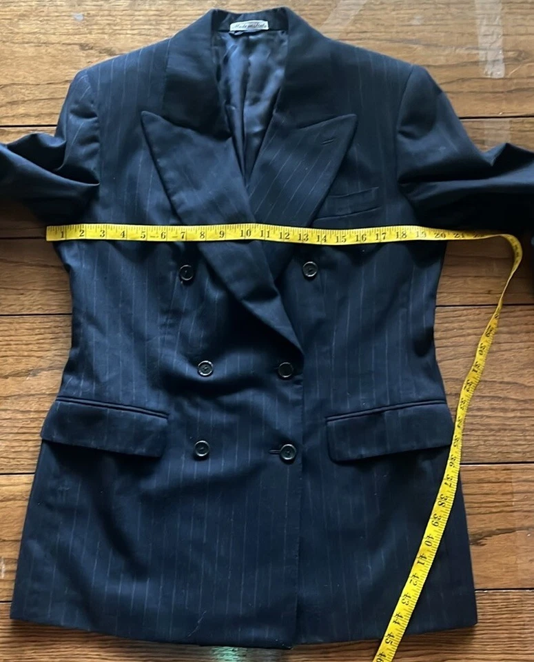 Куртка мужская шерстяная кашемировая двубортная Burburrys размер 48 - Изображение 3 из 4