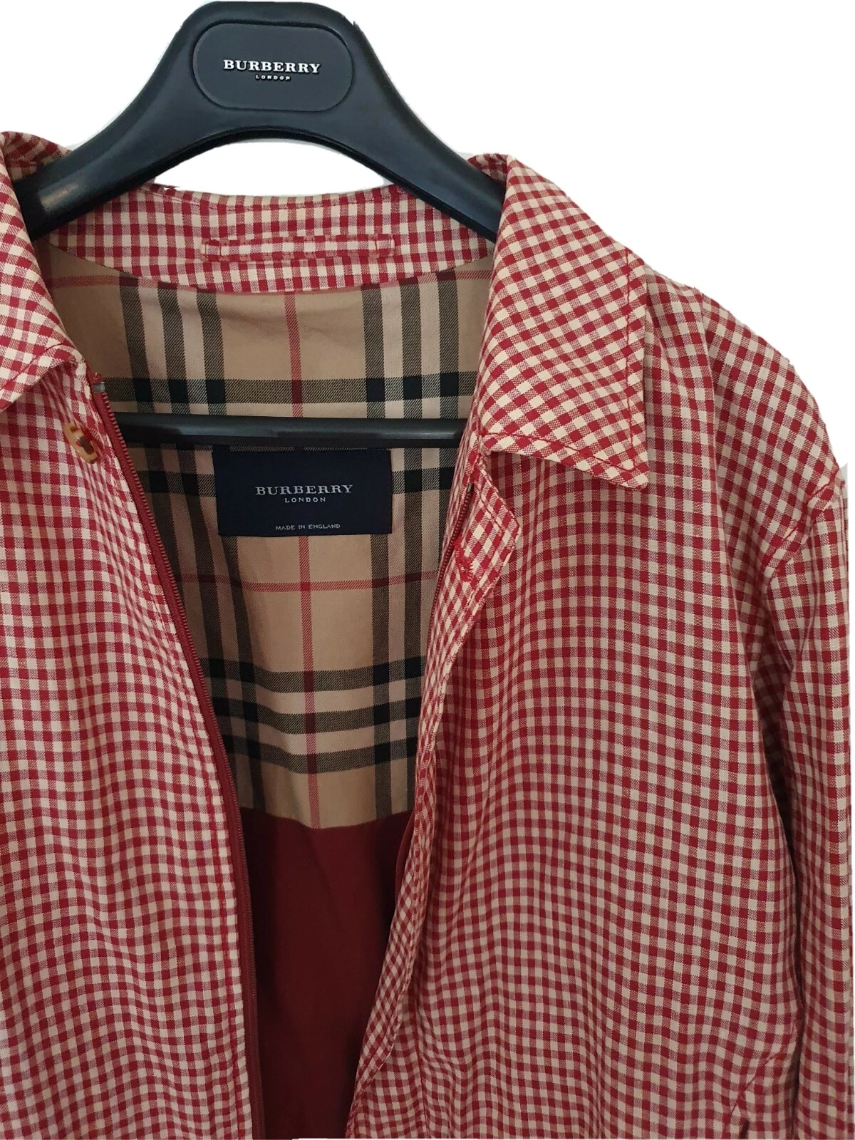 Giubbotto cappotto bomber uomo LONDON by BURBERRY. Taglia media grande. Prezzo consigliato £795