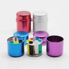 Dental Endodontic Organizer Container 6 Paper Gutta Percha Aluminum Holder Case