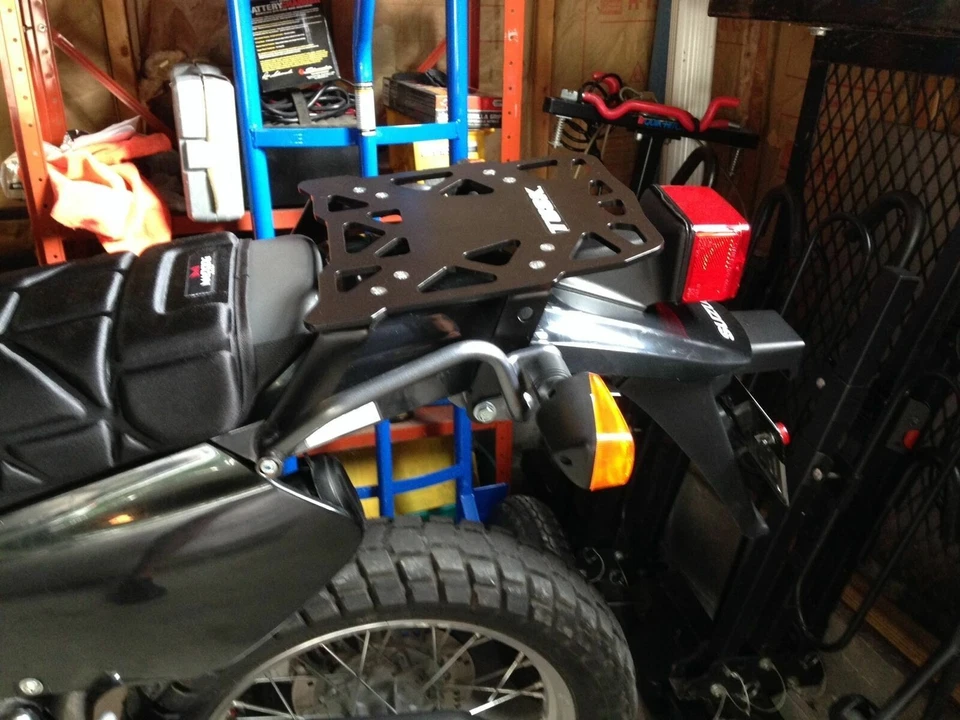 Portaequipajes superior de aluminio Tusk - DR650S se adapta a: 1996-2024, doble deporte, aventura, equipaje, Foto 4 de 4