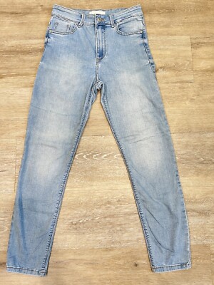 Mango Denim NOA Women’s Jeans blue High Rise Skinny Jeans SZ