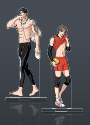Jinx Manhwa Merch - Set of 2 Acrylic Stands