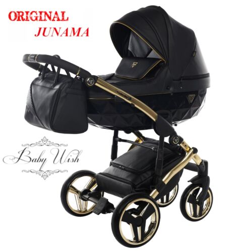 JUNAMA FLUO V2 PRAM STROLLER 2in1 3in1 ISOFIX CARRYCOT + PUSHCHAIR + CAR SEAT - Picture 48 of 82