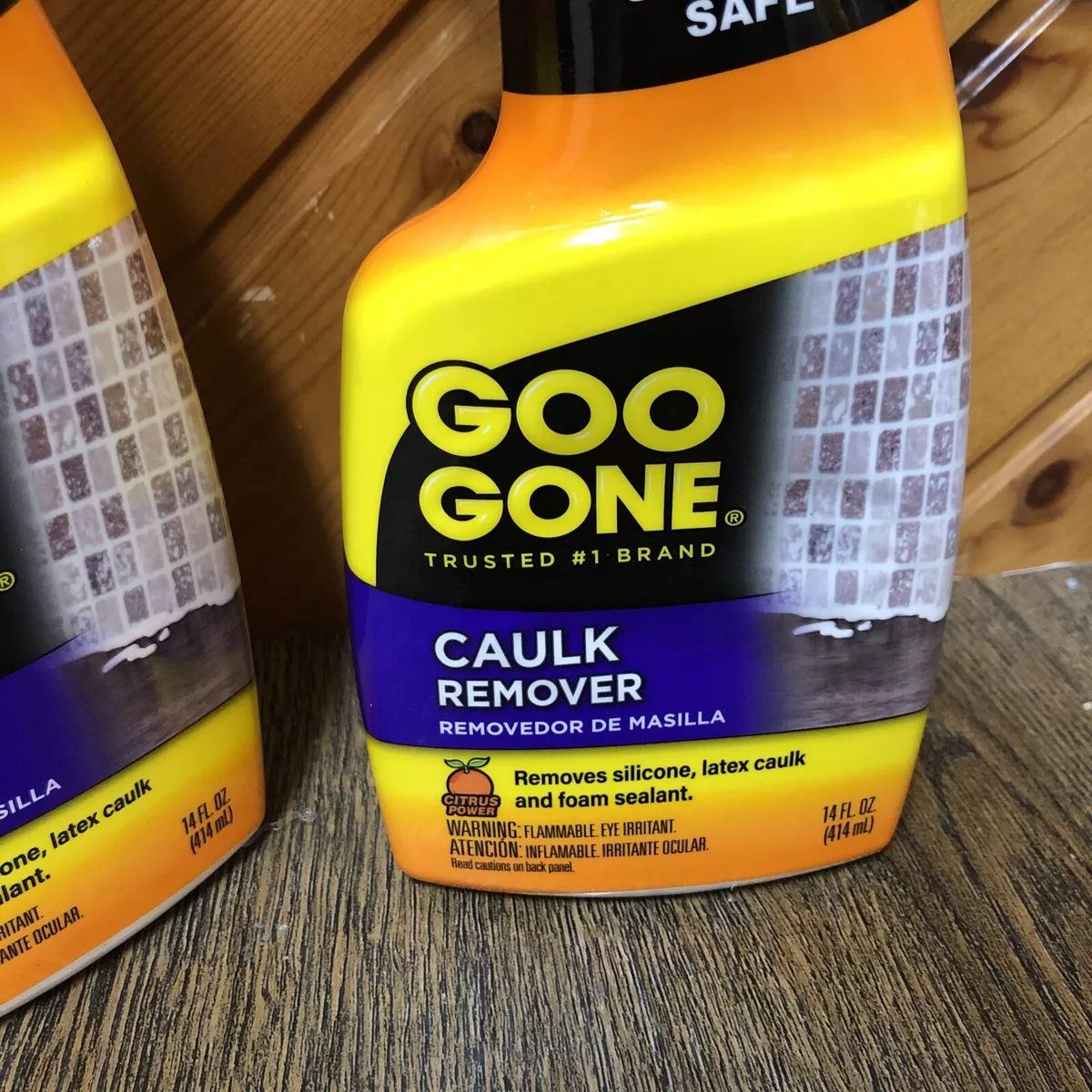 Lot Of 2 Goo Gone Liquid Caulk Remover 14 oz. Each Brand New