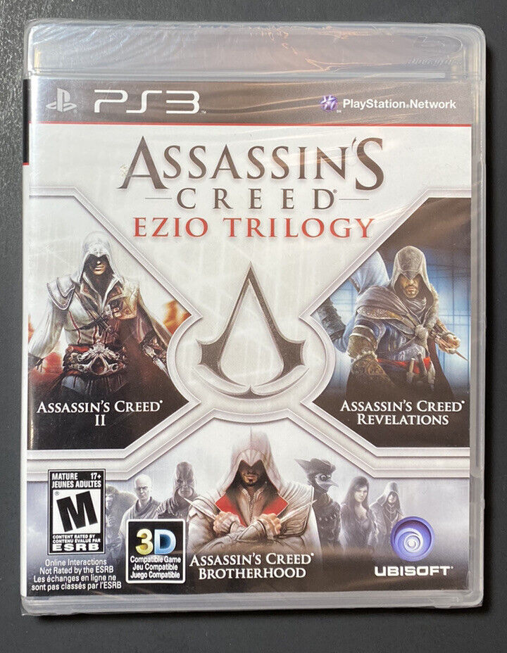  Assassin's Creed: Ezio Trilogy - Playstation 3 : UbiSoft: Video  Games